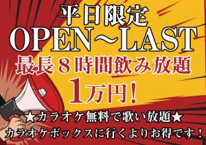 飲み放題 飲みまくる カラオケバー シャルルは最長8時間飲み放題1万円 飲み放題 歌い放題
